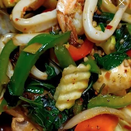 Kirkland's Best seafood stir-fry in Kirkland